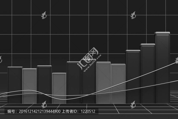 顏色塊增長條形圖