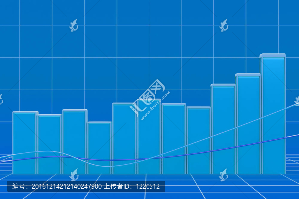 顏色塊增長(zhǎng)條形圖