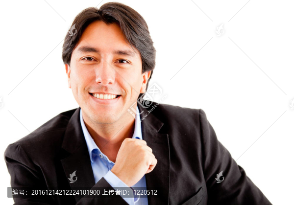自信的商人