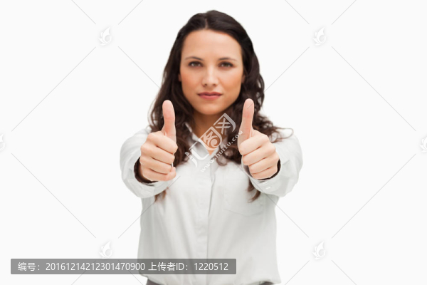 肖像的黑發(fā)的批準