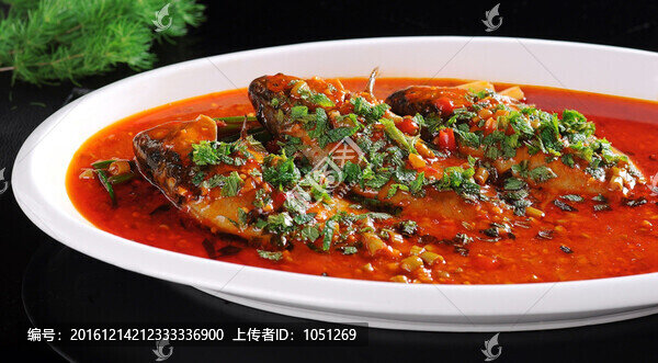 藿香泡菜小鯽魚