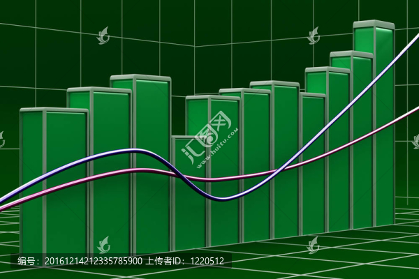 顏色塊增長條形圖