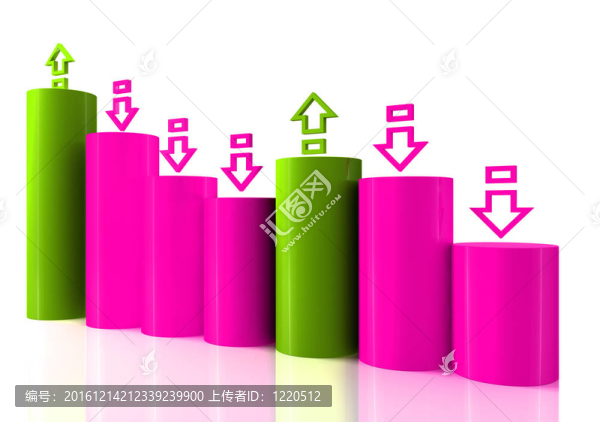 顏色塊落桿圖