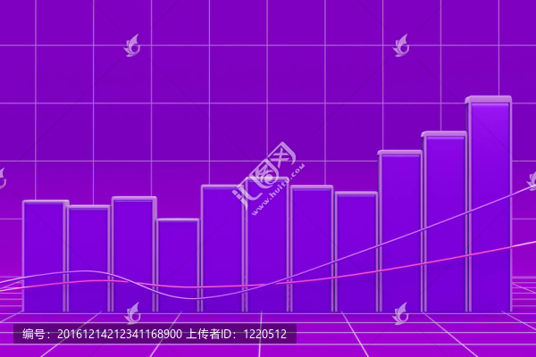 顏色塊增長(zhǎng)條形圖