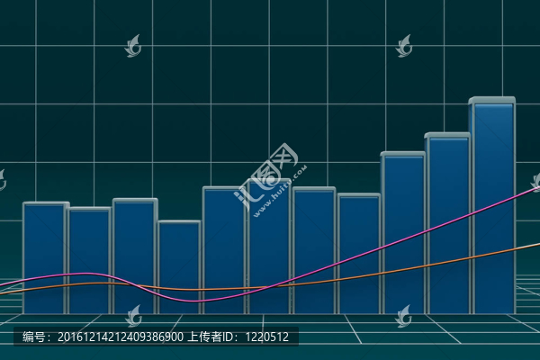 顏色塊增長(zhǎng)條形圖