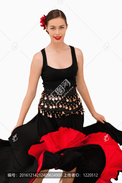 穿著漂亮衣服的女人