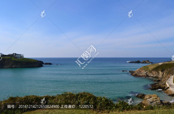 海灘Tapia；奧維耶多；西班牙