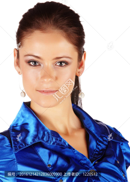 美麗的黑發(fā)女人