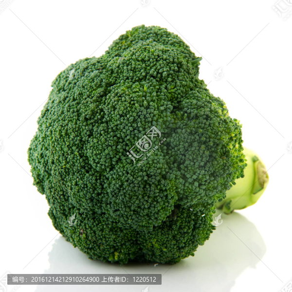 鮮綠色的花椰菜
