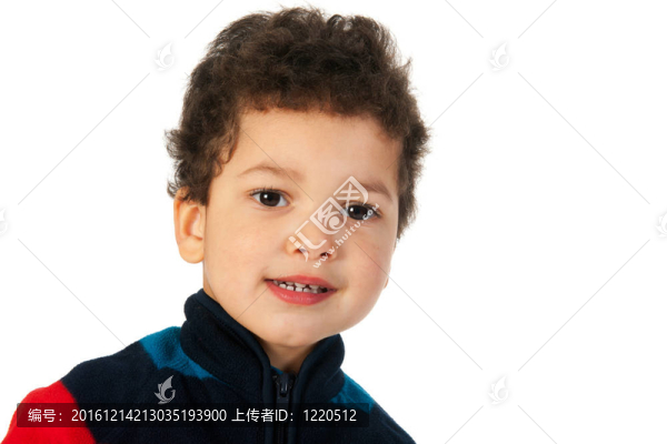 一個(gè)小男孩的肖像