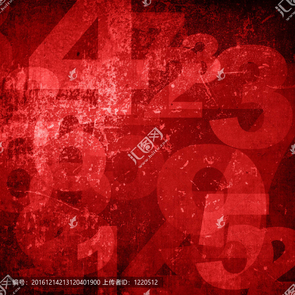 復(fù)古風(fēng)格的數(shù)字