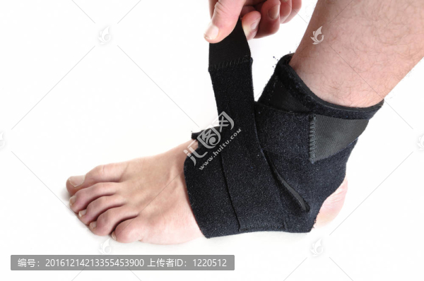 裹黑踝支架