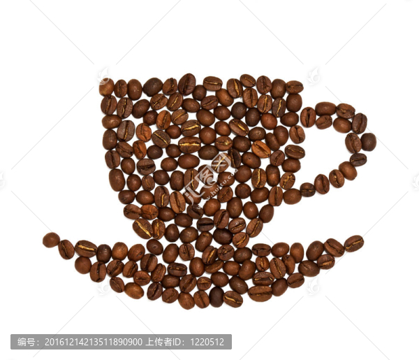 豆咖啡杯