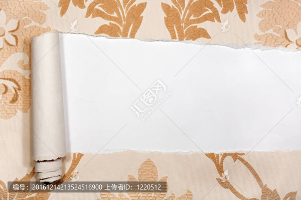 白色背景舊撕壁紙