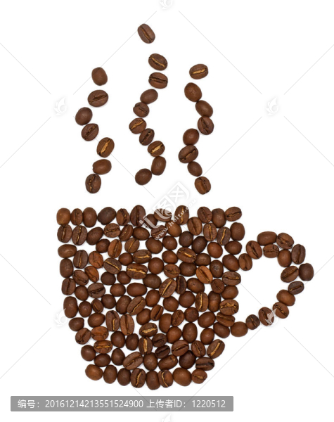 豆咖啡杯