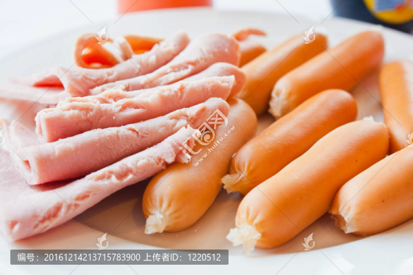 香腸和火腿