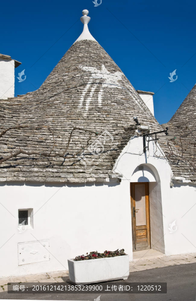 Alberobello,s,Trulli。普利亞。意大利.