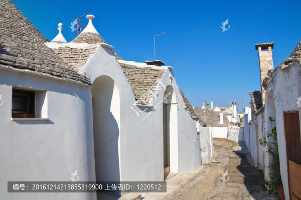 Alberobello,s,Trulli。普利亞。意大利.
