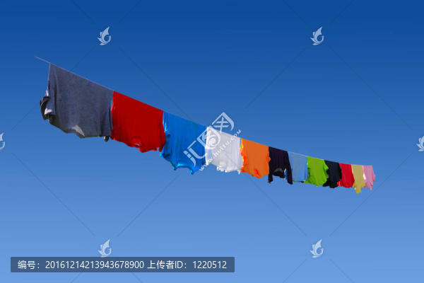 掛衣服