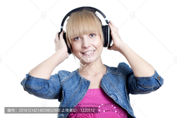 年輕魅力女性上市音樂