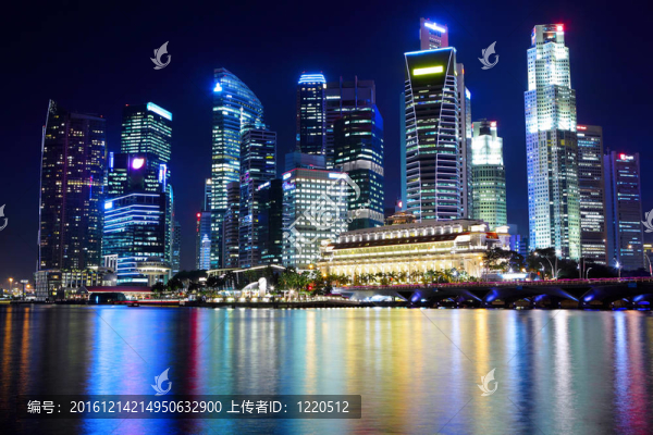 新加坡的夜晚