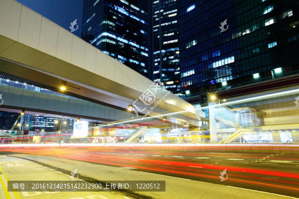 夜間城市交通