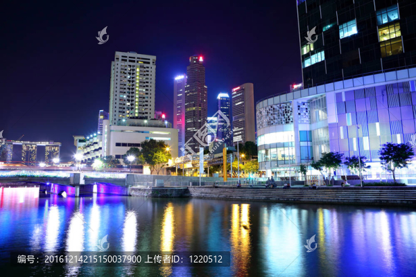 新加坡的夜晚