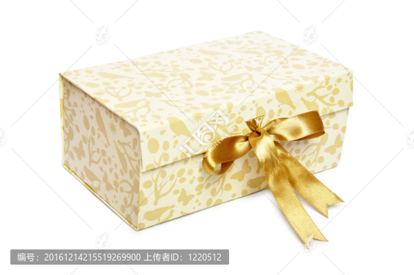 米色的禮品盒