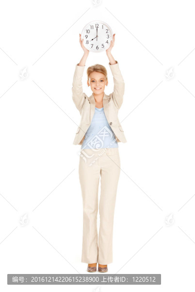 拿大鐘的女人