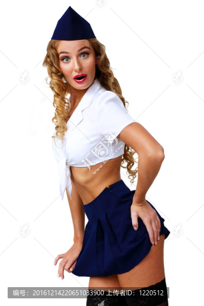 穿著復(fù)古風(fēng)格的女人