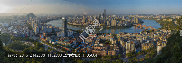 馬鞍山觀龍城特大全景圖