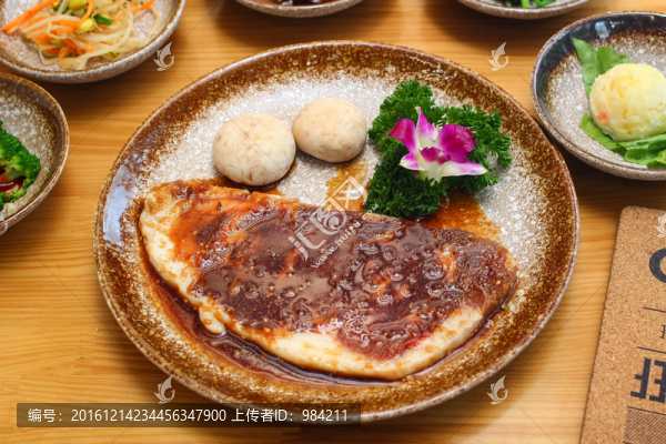 調(diào)味豬排