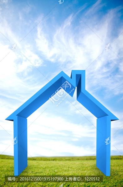 戶外3D家居插畫