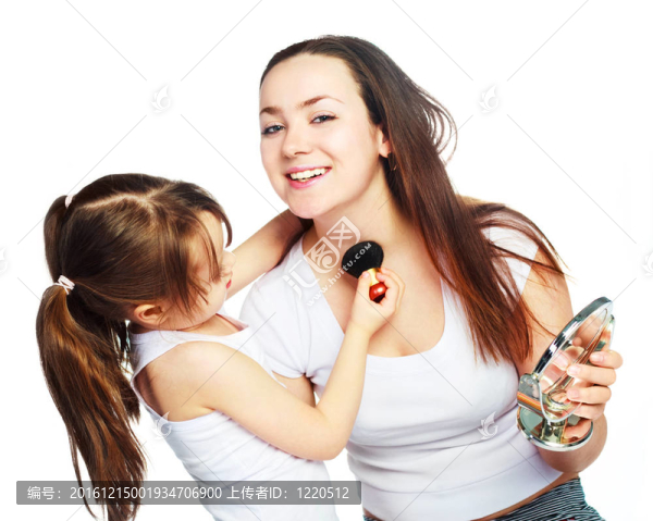 女兒和母親