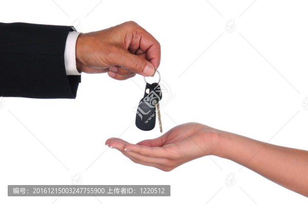 給女人鑰匙的售貨員
