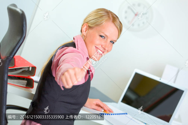 現(xiàn)代商業(yè)女性成功的肖像