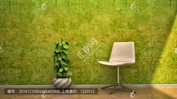室內(nèi)場景設(shè)計家居椅