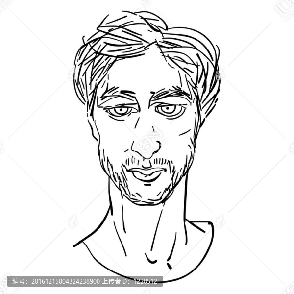 男性肖像