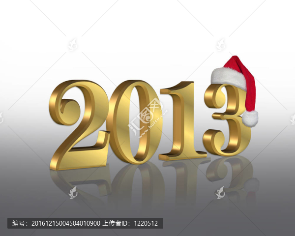 2013,Santa新年帽子