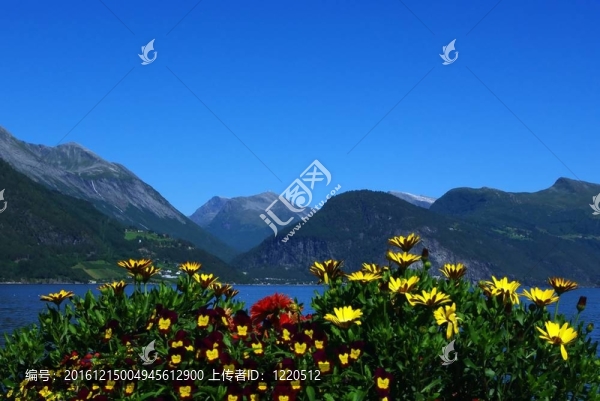 北大西洋沿岸的山峰；挪威