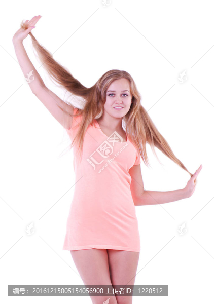 年輕的女人