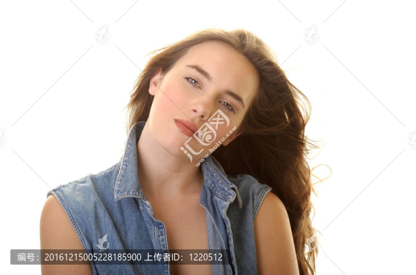 美麗的Young,Woman