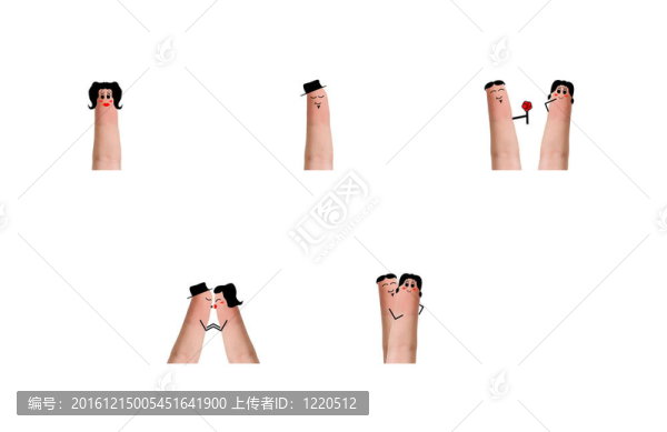 兩個手指在互相調(diào)情