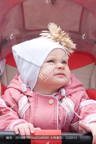 嬰兒；公園；肖像