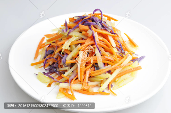 煮熟的蔬菜