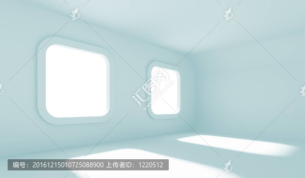 空蕩蕩的房間