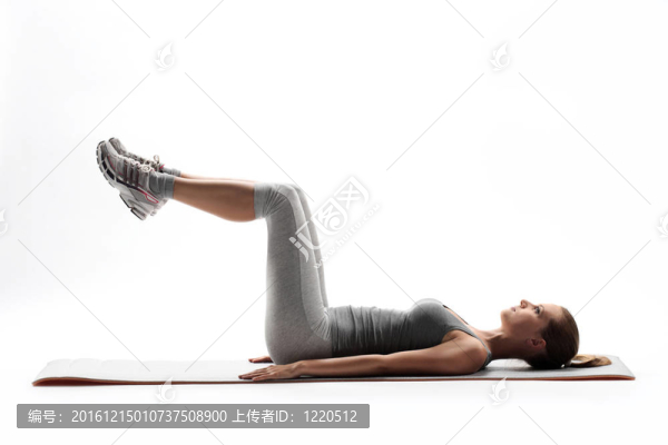 健身的女人