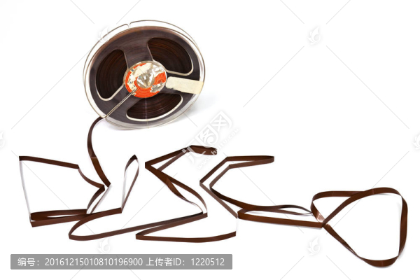 老磁帶卷