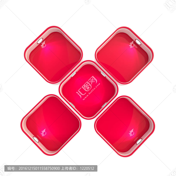 商店的櫥窗展示分離分隔開的
