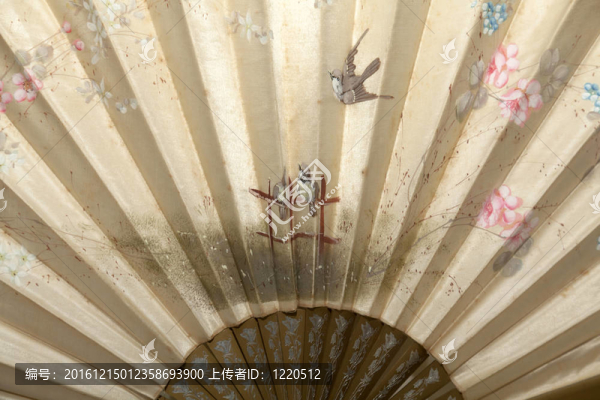 絲綢手扇
